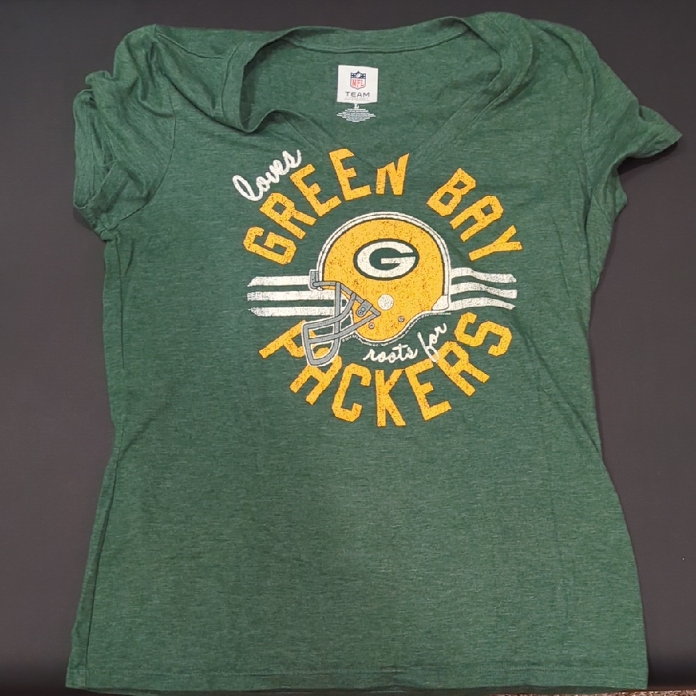 Women's Green Bay Packers Green T-Shirt